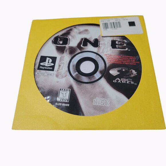 One Sony Playstation ASC Games Video Game Disc Only - Picture 1 of 4
